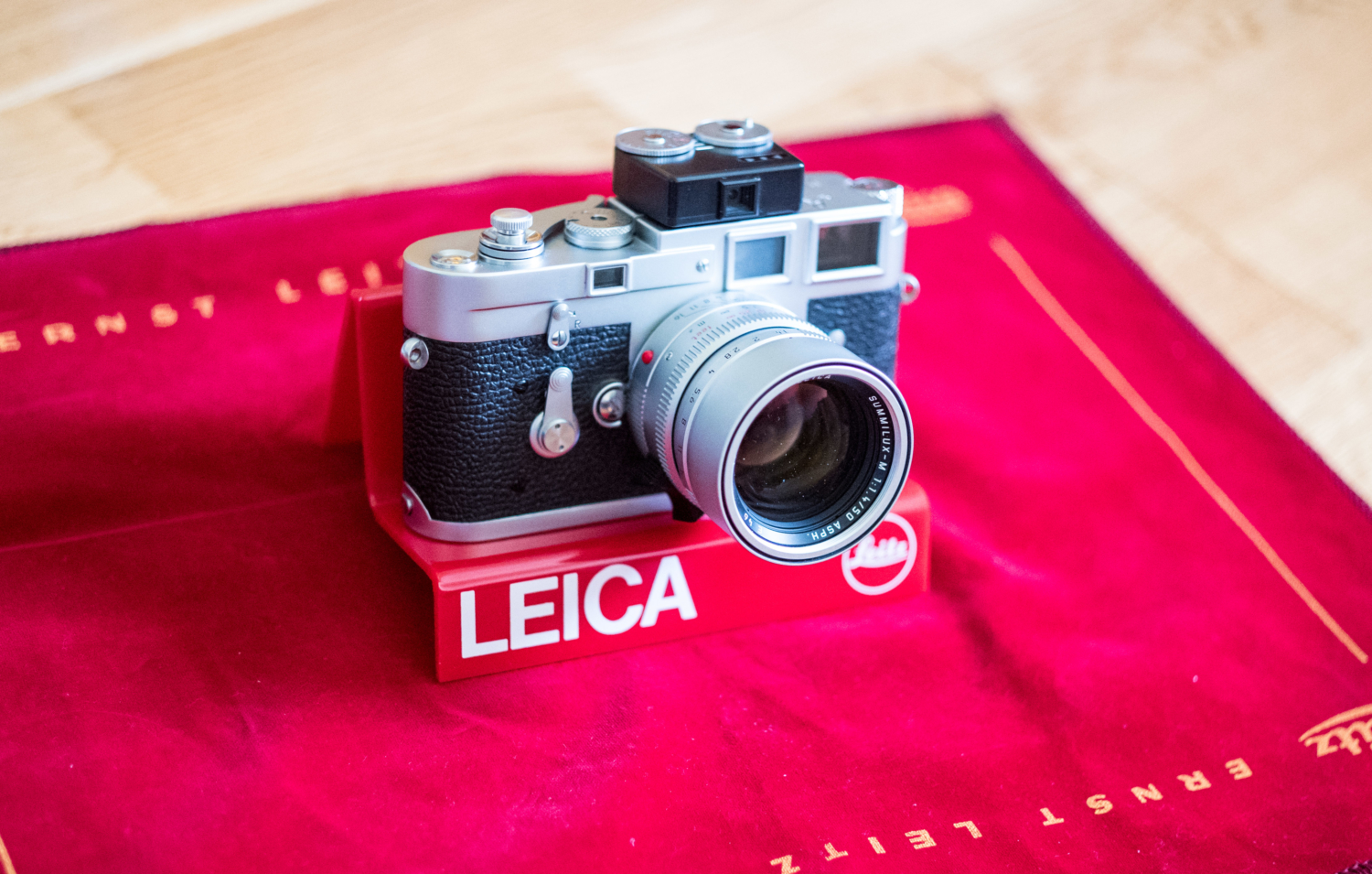 Leica M 50mm 1.4 asph. an einer Leica M3