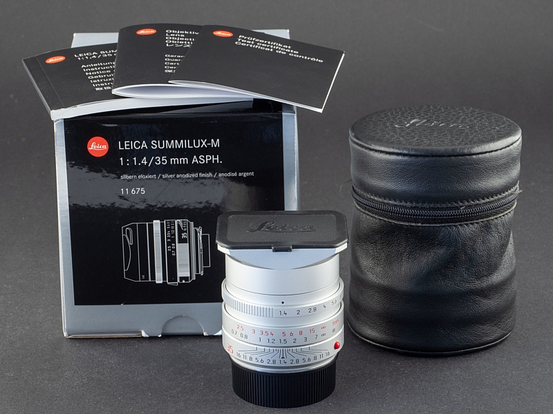 Leica M 35mm 1.4 FLE Summilux silber 11675