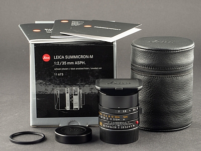 Leica M 35mm 2.0 Asph. Summicron schwarz 11673