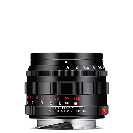 Leica M 50m 1.4 schwarz glänzend